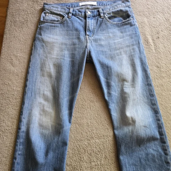 Iro Cropped Straight Leg Mid Rise Jeans Size 26 - Picture 6 of 11